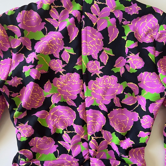 NWT - Zara Women Floral Mini Dress - Super Cute! - Picture 7 of 7